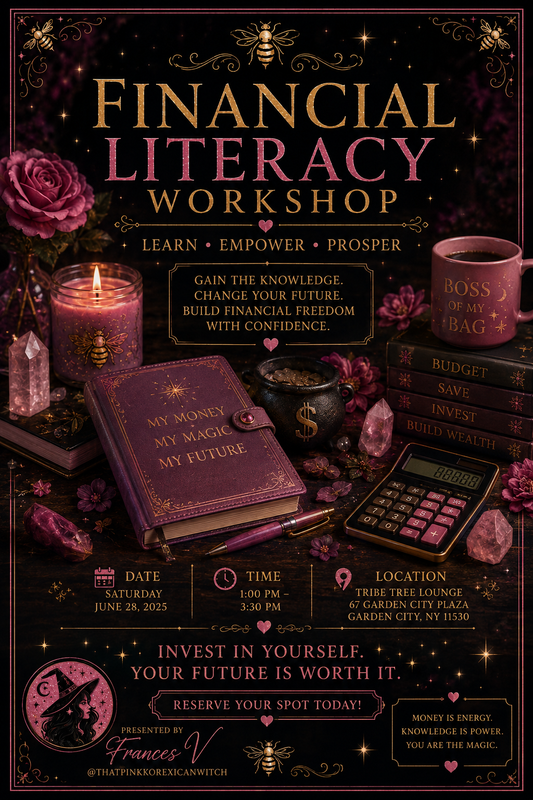 Financial Literacy Workshop - September 5, 2026 AT 8pm